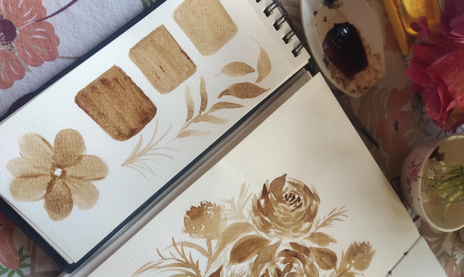 Coffee art - image 2 - student project