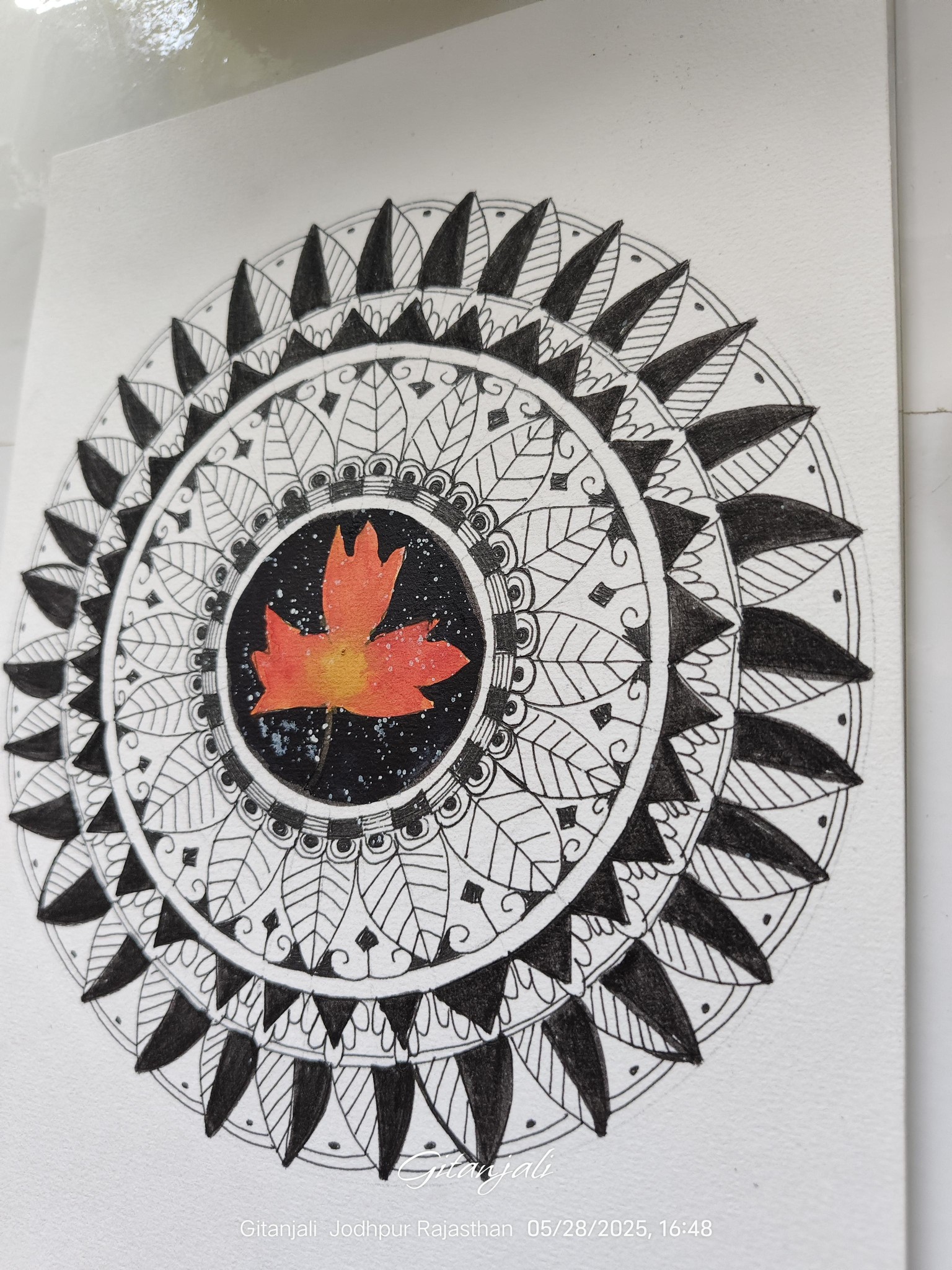 First mandala - image 2 - student project