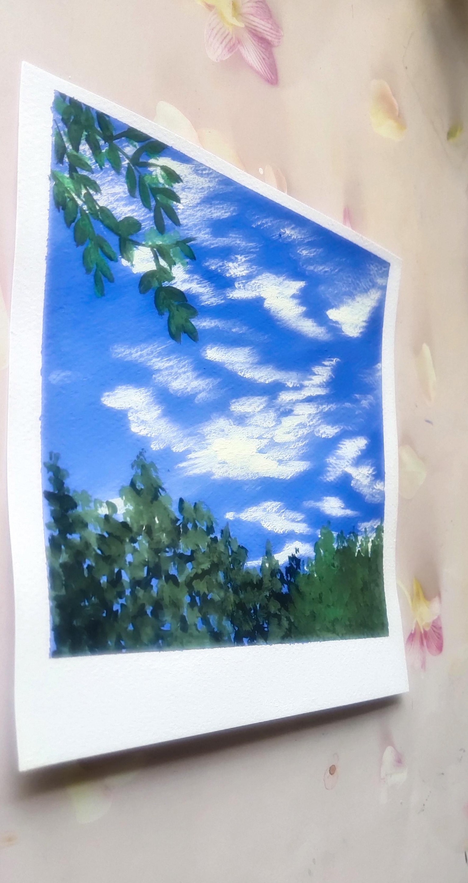 Unique gouache landscape - image 7 - student project