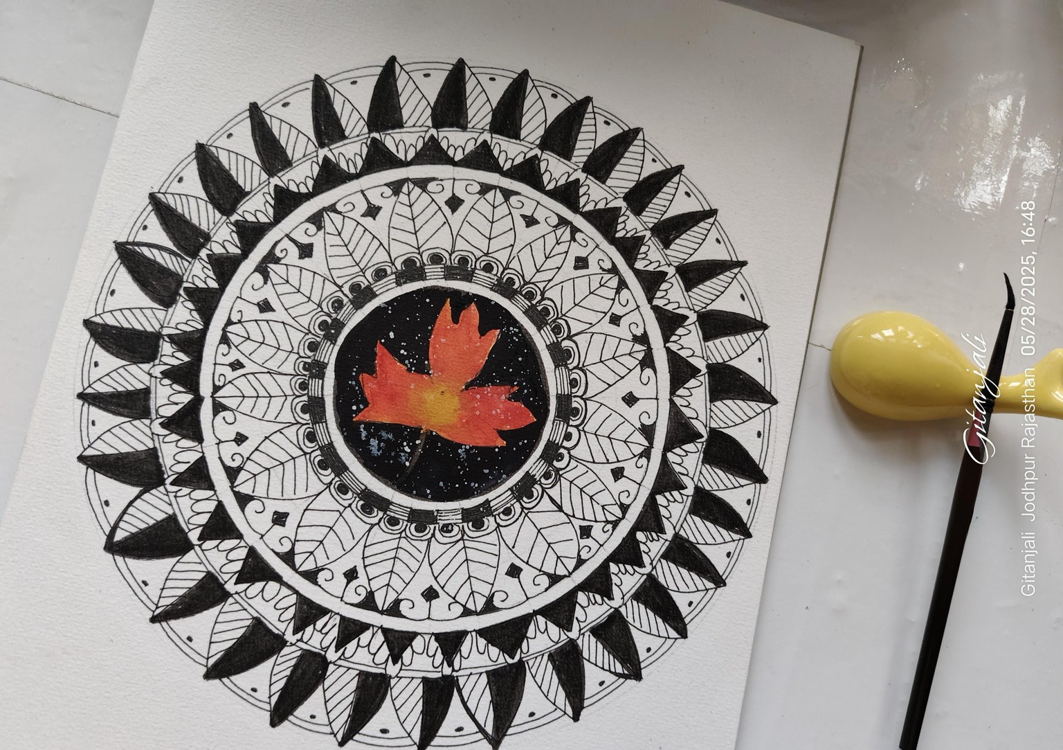 First mandala - image 1 - student project