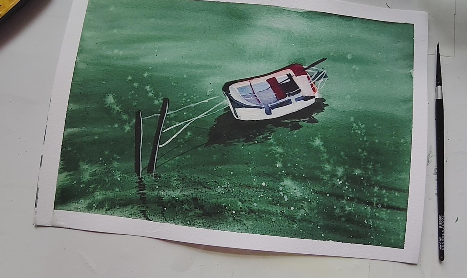 Boat reflection - image 2 - student project