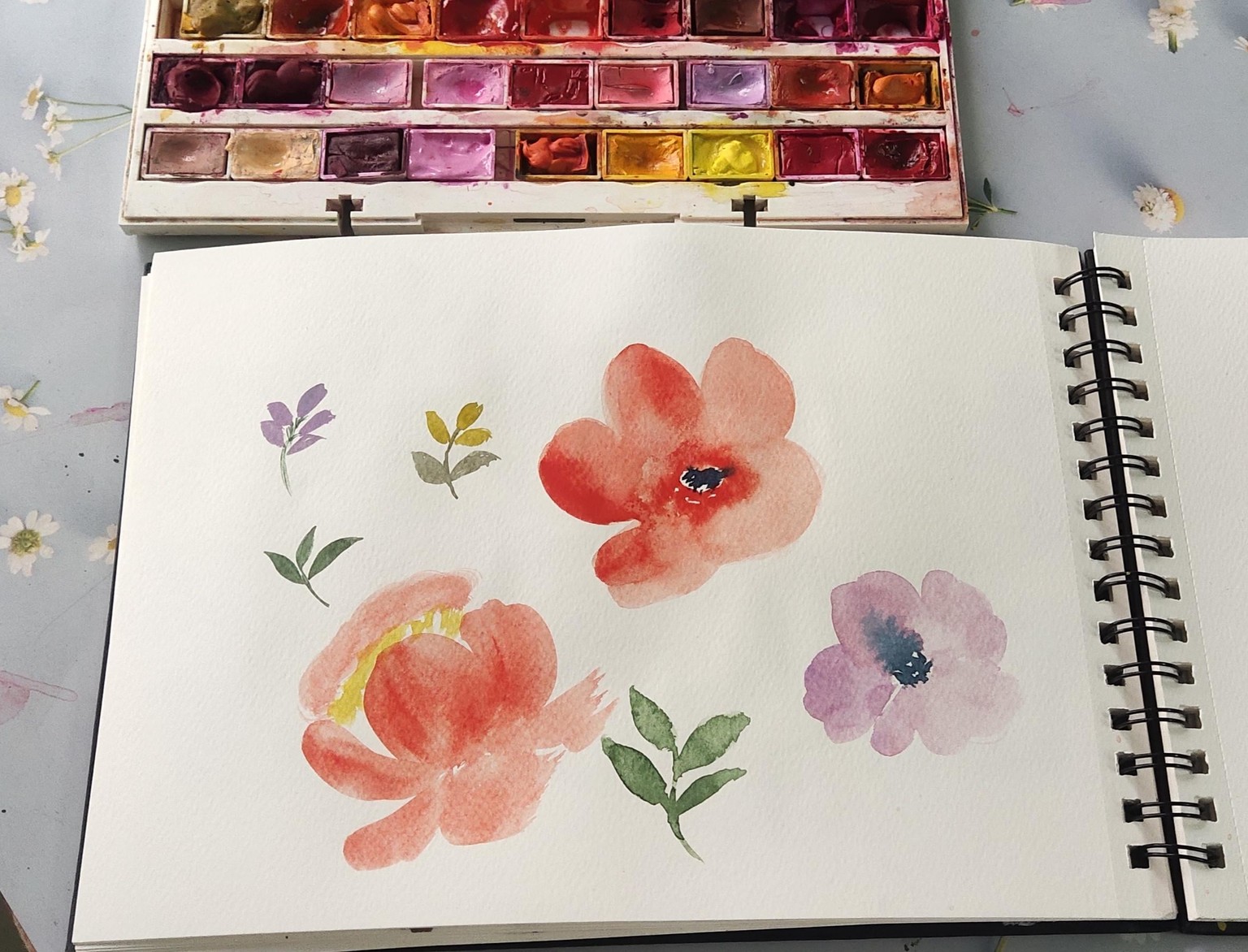 Filbert brush strokes - image 1 - student project