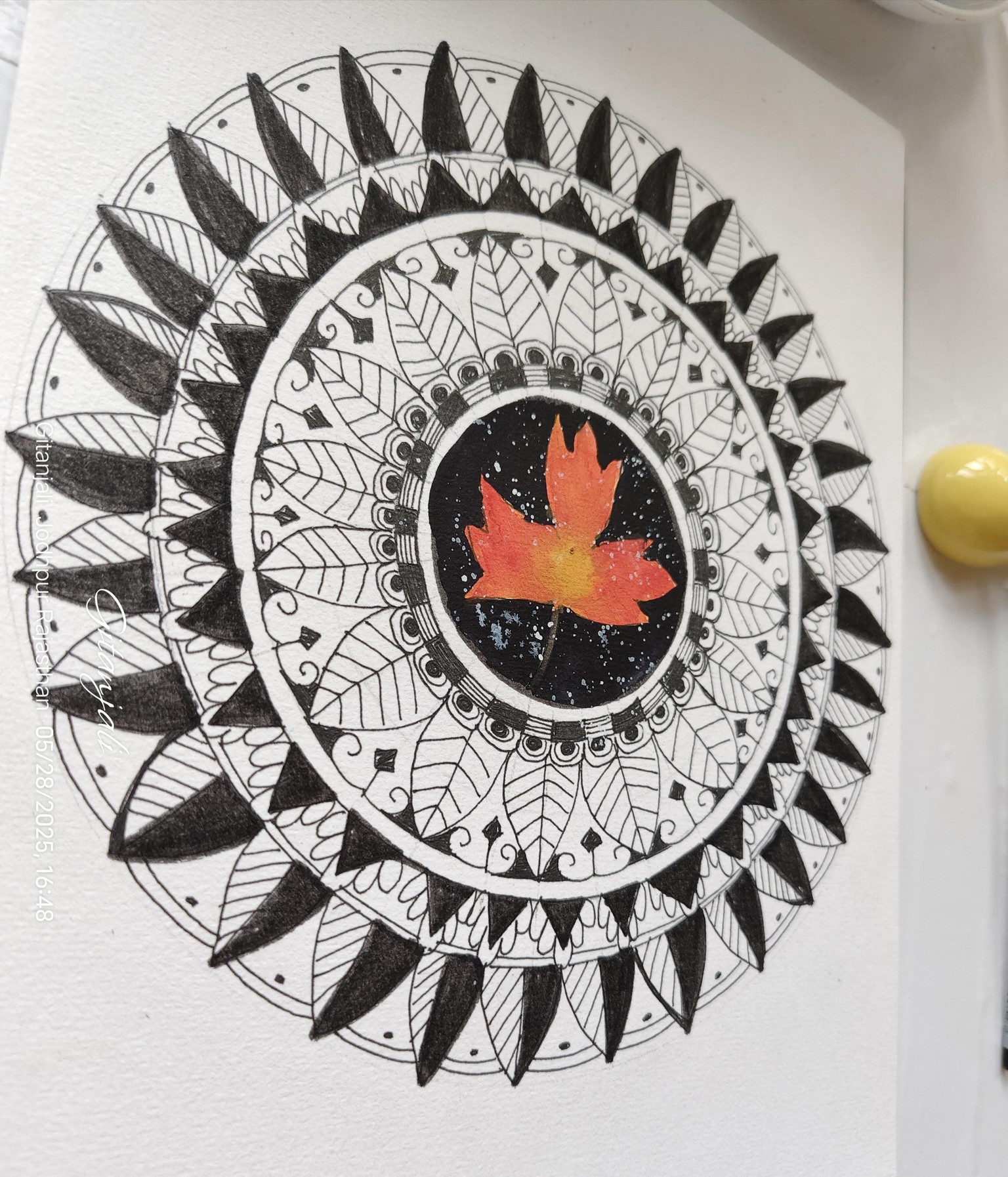 First mandala - image 5 - student project