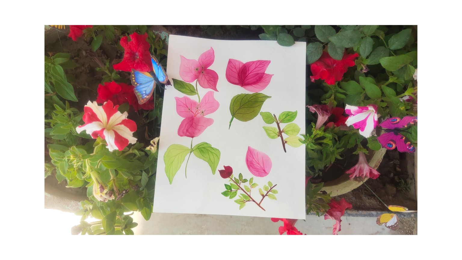 Depth knowledge of flower illustration - image 4 - student project