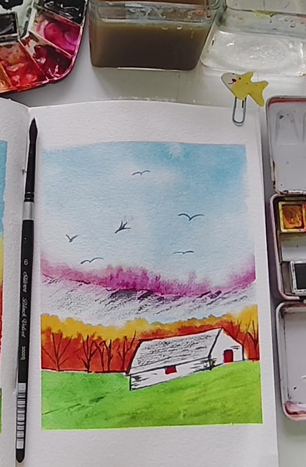 Fall scape 🍁🍁 - image 6 - student project