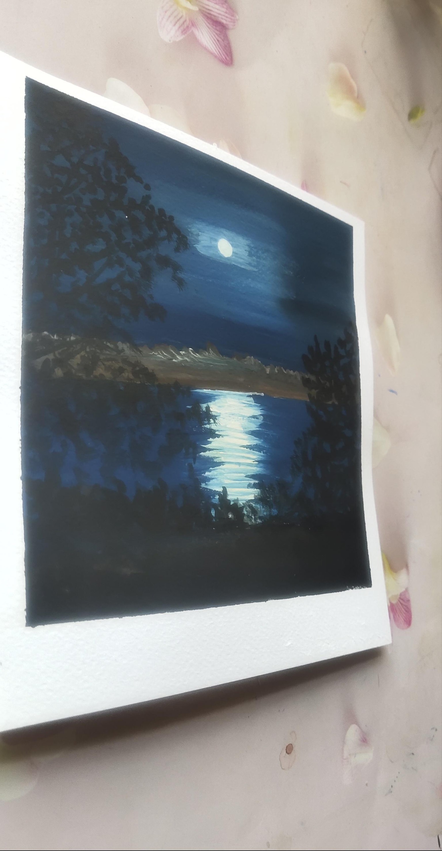 Unique gouache landscape - image 9 - student project