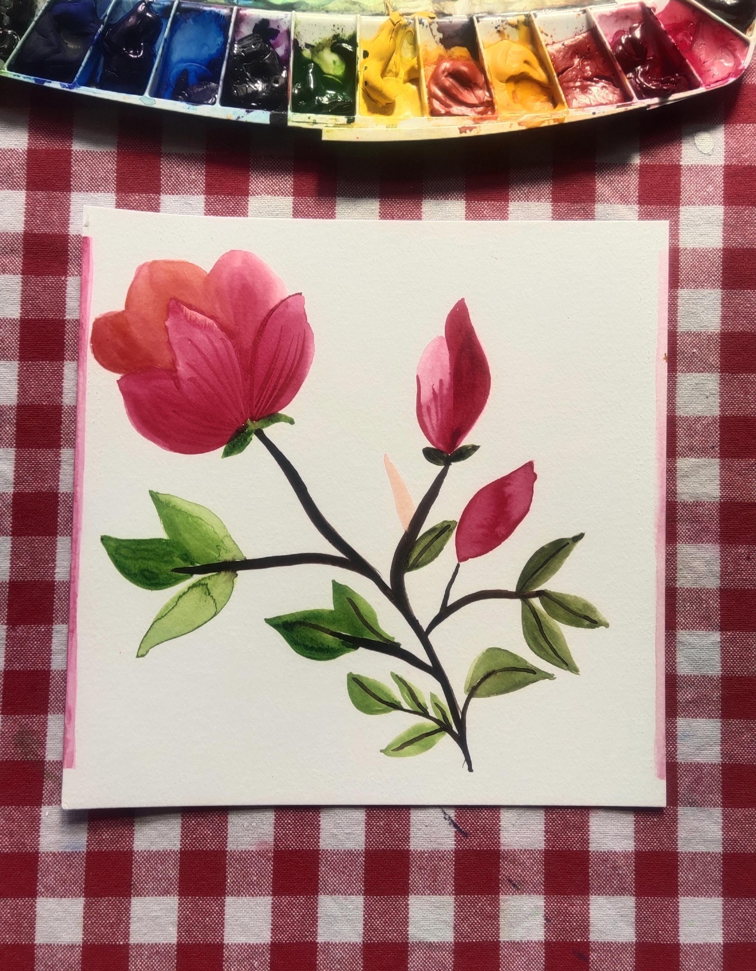 Depth knowledge of flower illustration - image 6 - student project