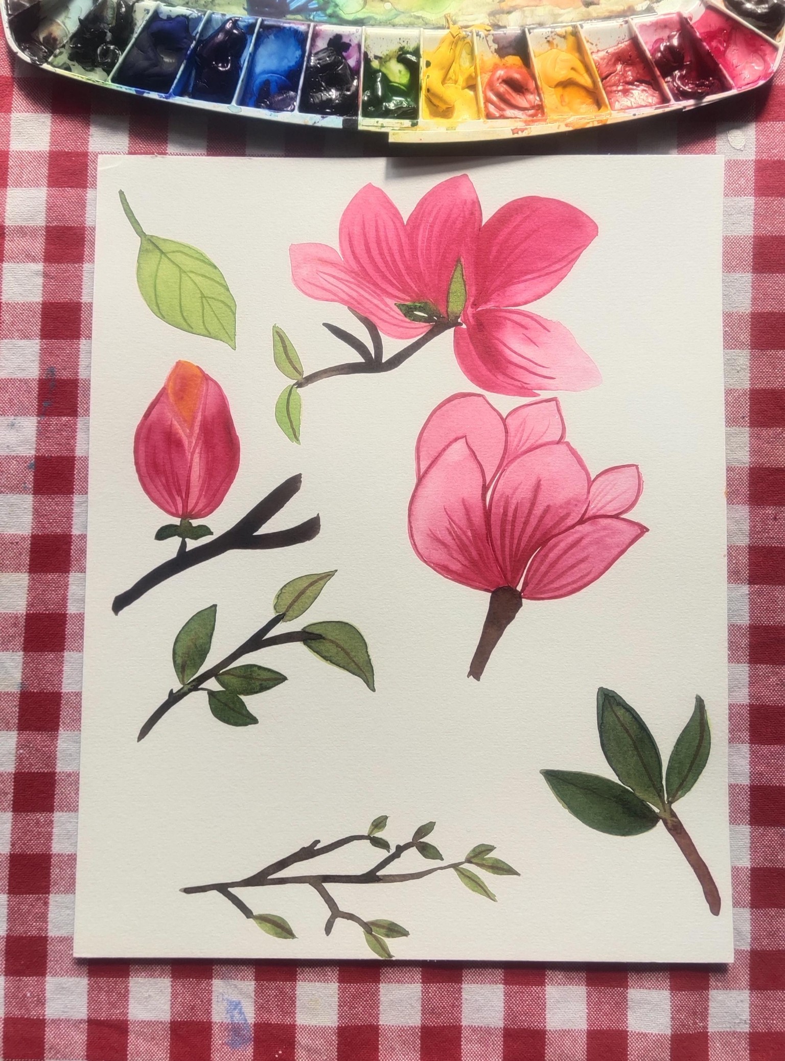 Depth knowledge of flower illustration - image 5 - student project