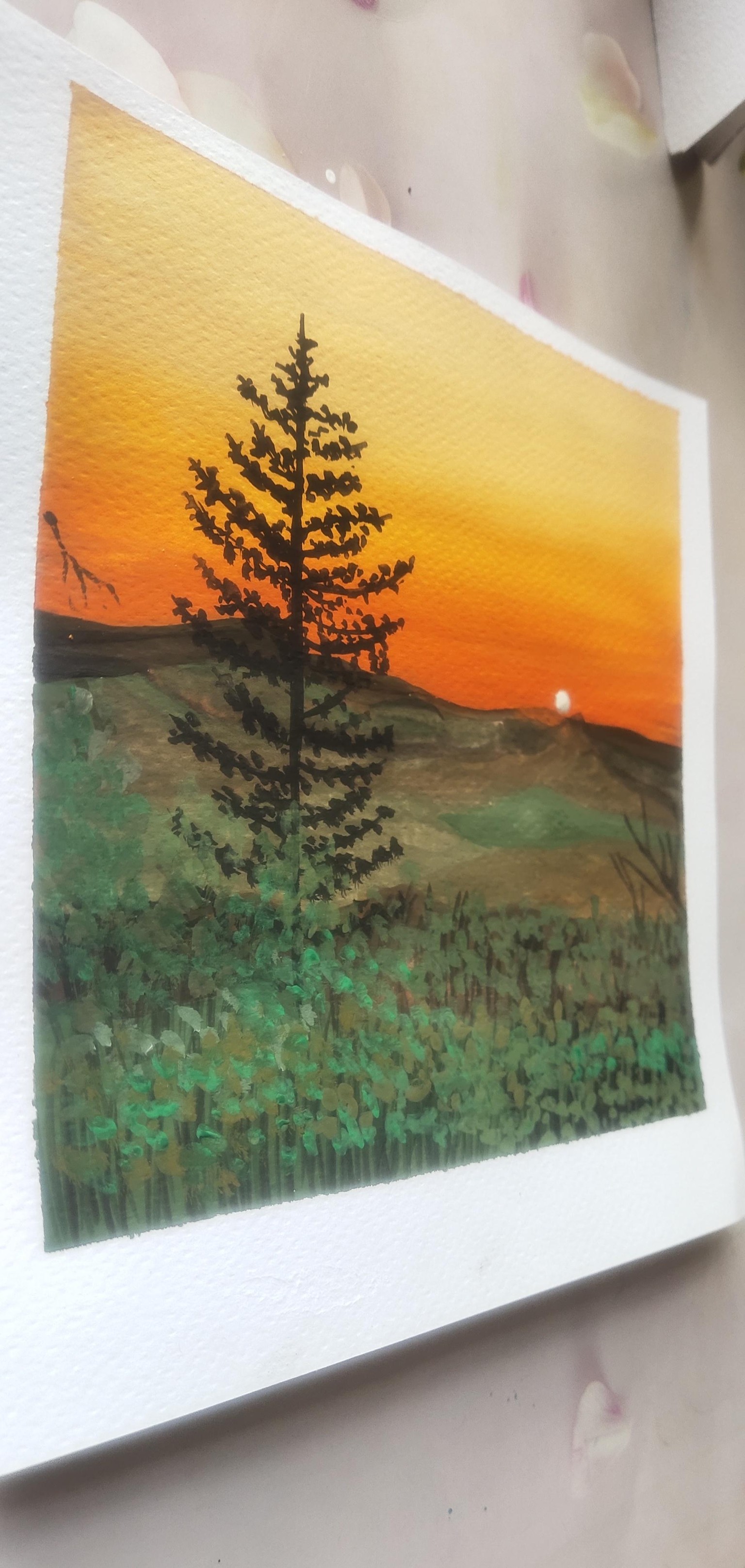Unique gouache landscape - image 13 - student project