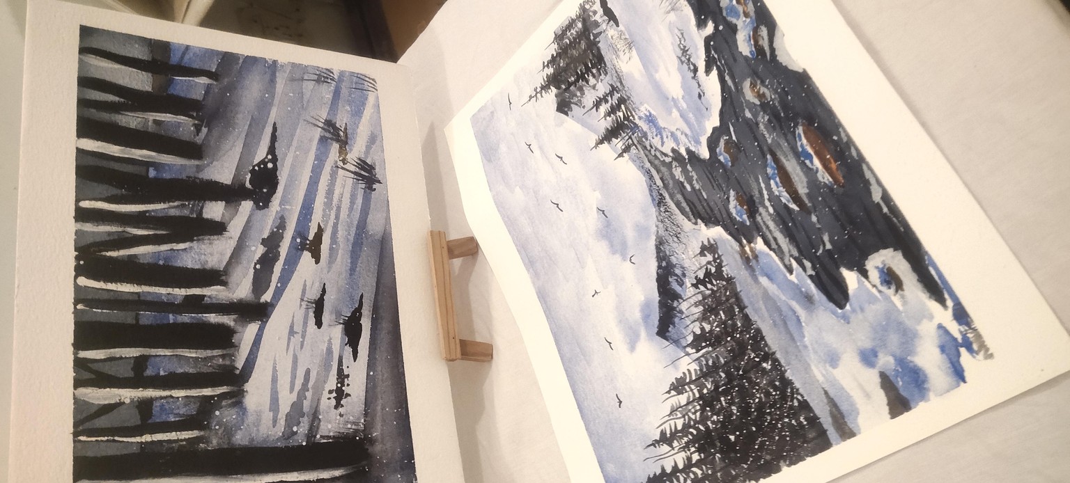 Magical winterscape - image 1 - student project