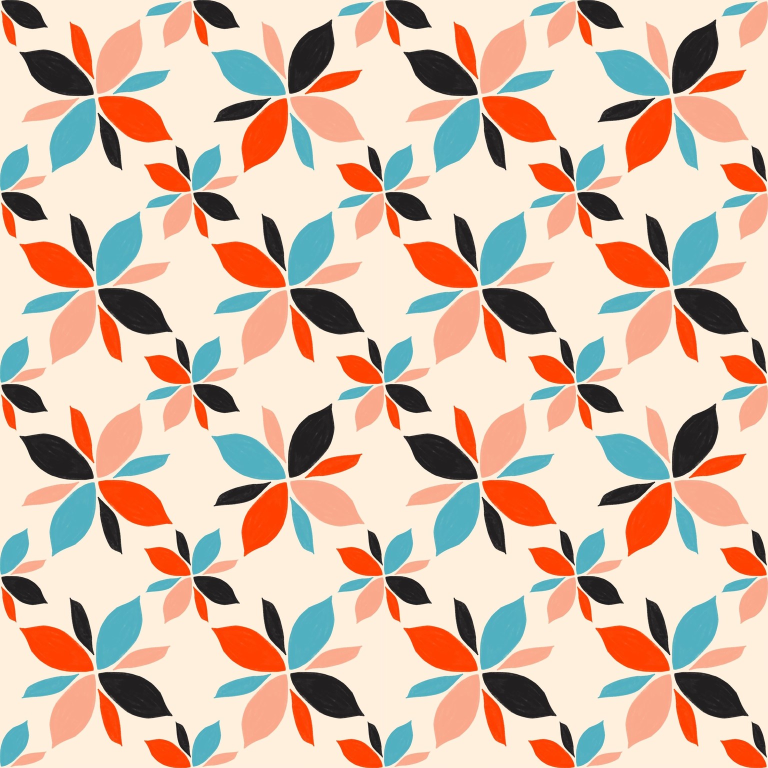 Retro Geometric Patterns - image 5 - student project