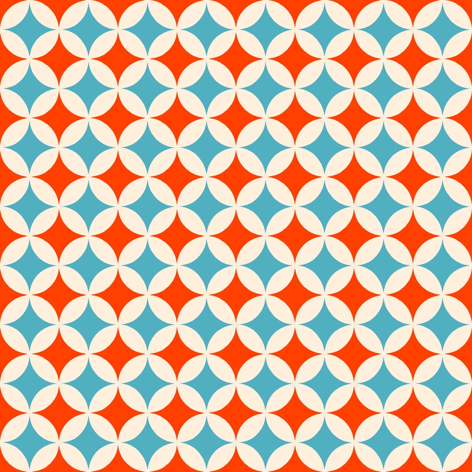 Retro Geometric Patterns - image 2 - student project