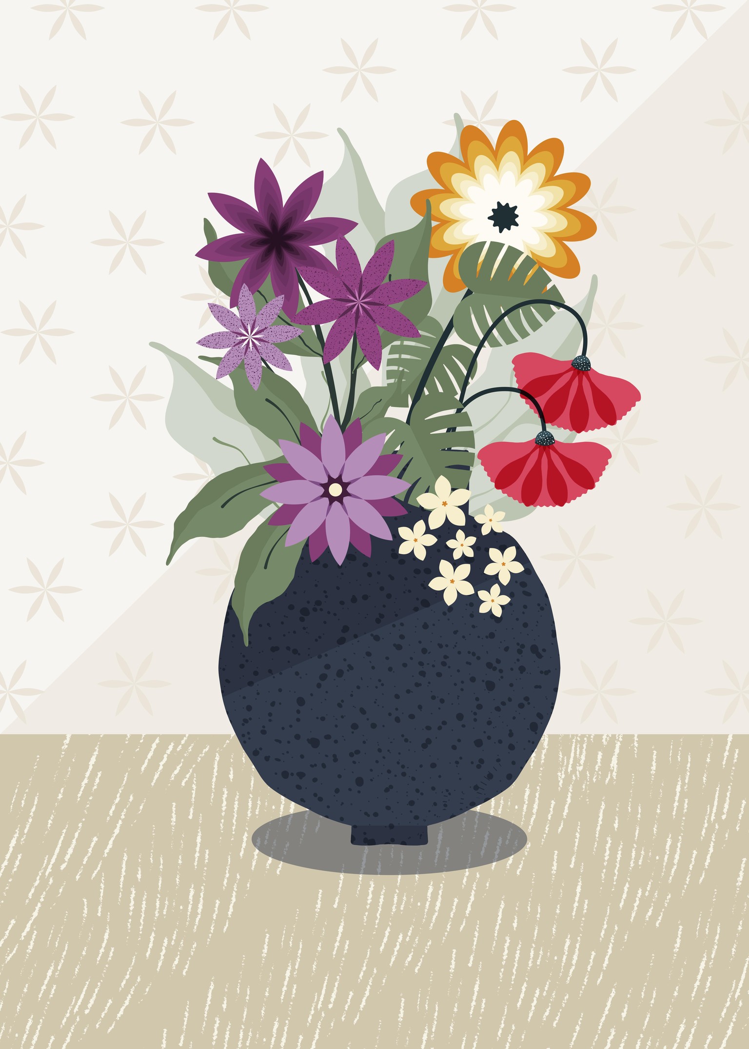 Botanical poster - image 1 - student project