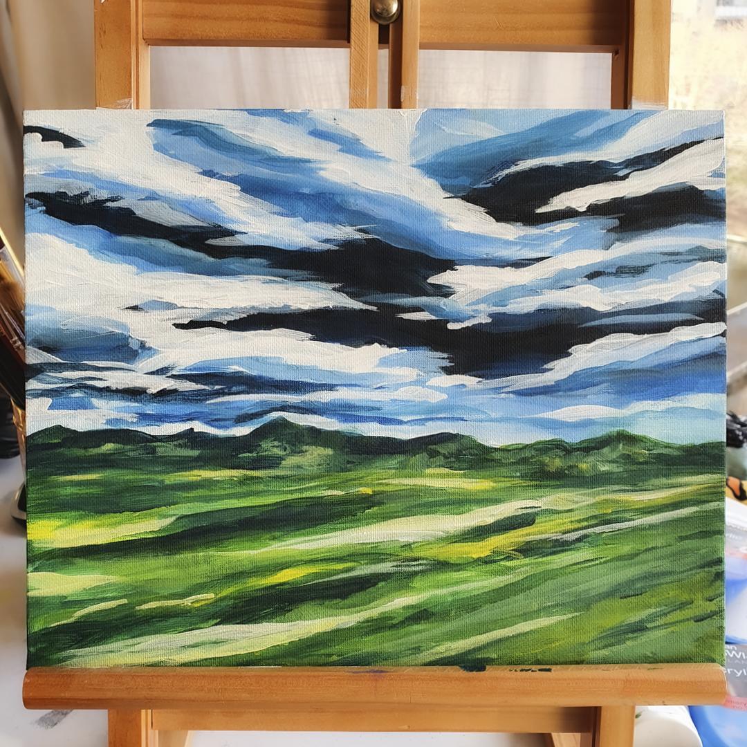 Abstract landscape - image 1 - student project