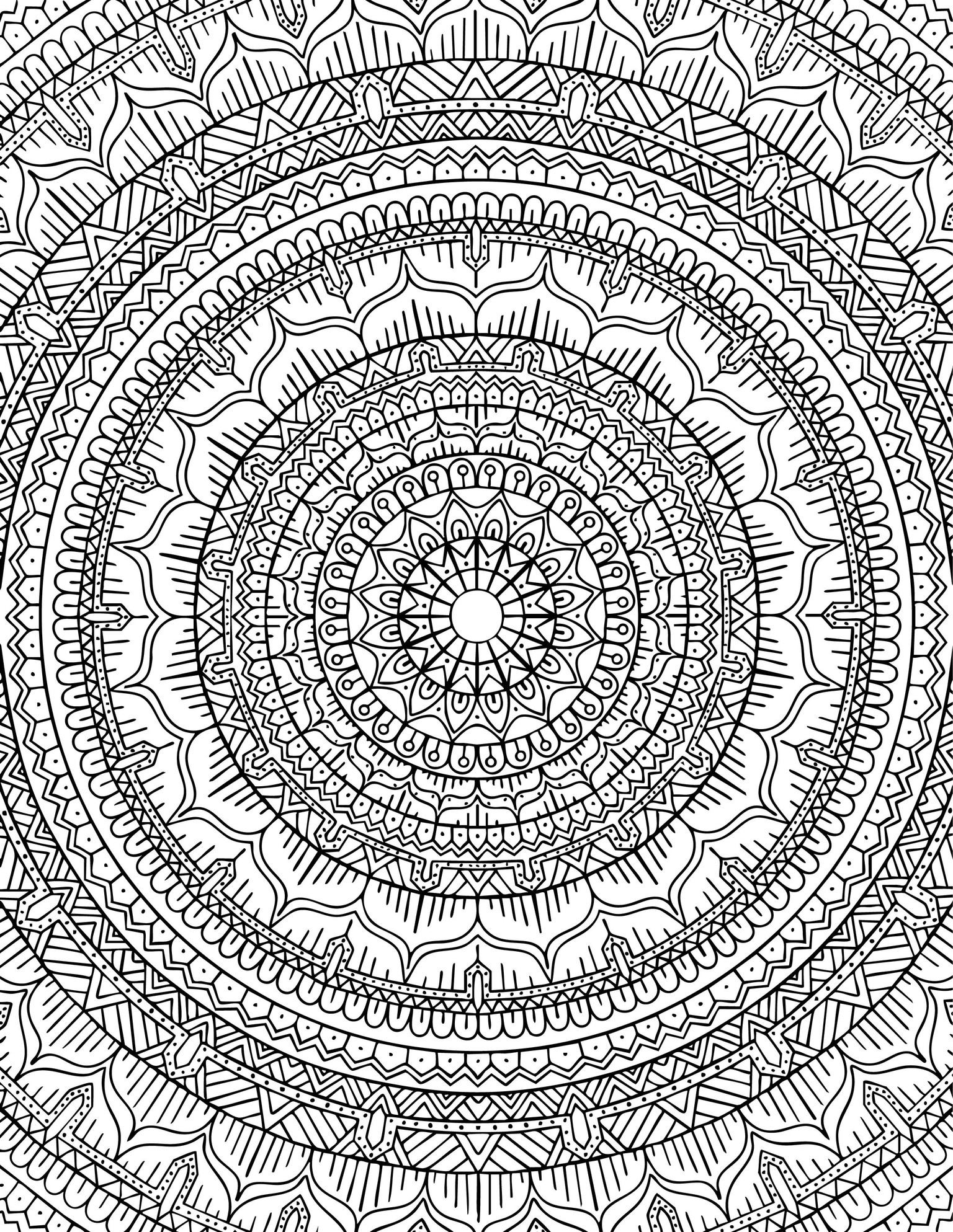 My Mandala Progress - image 1 - student project