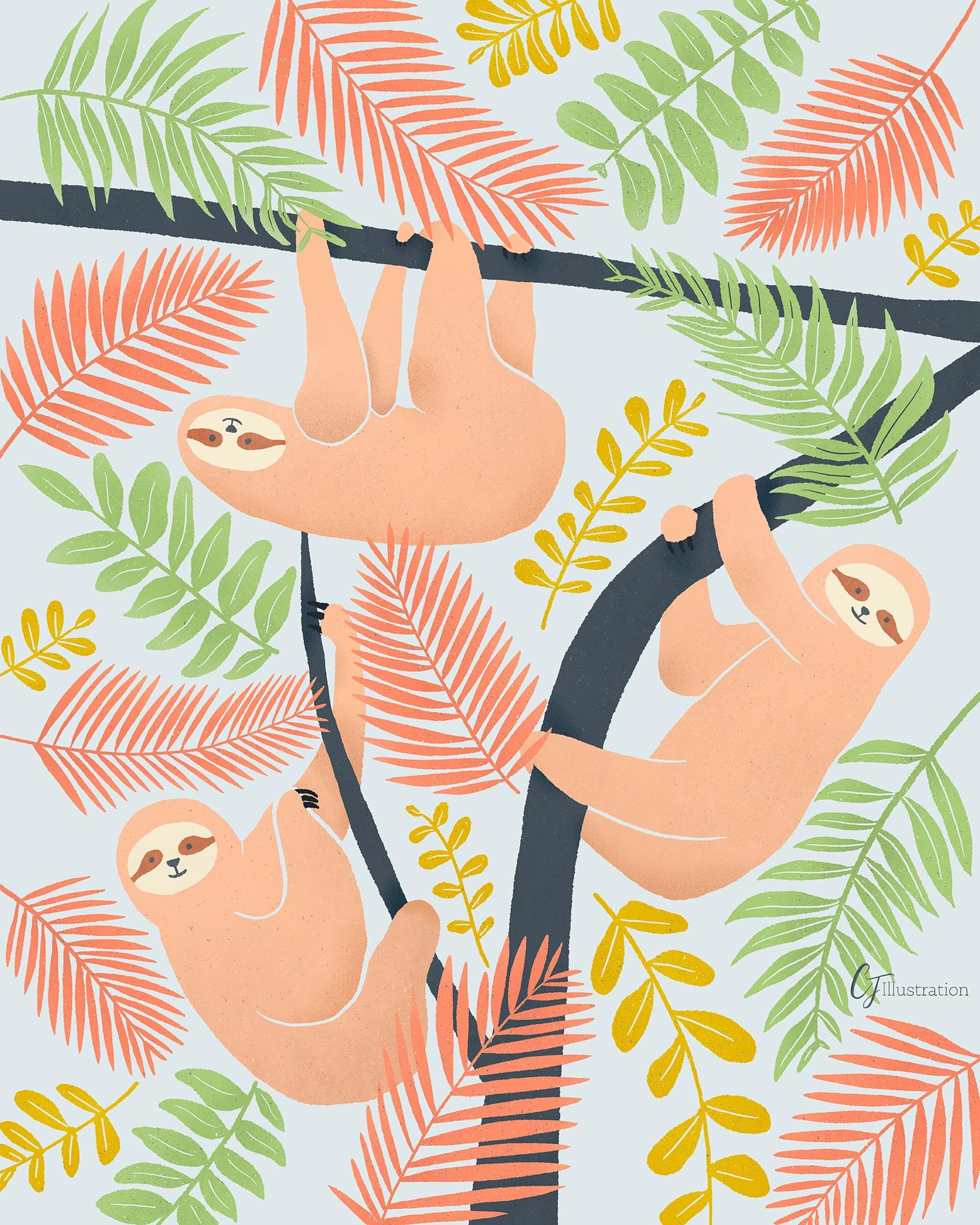 Sloths - image 1 - student project