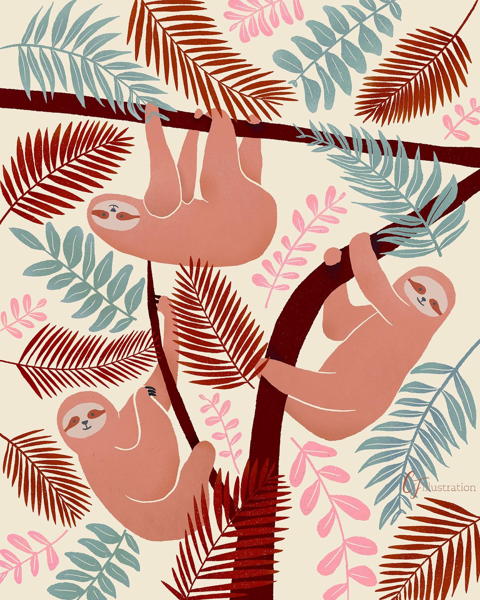 Sloths - image 2 - student project