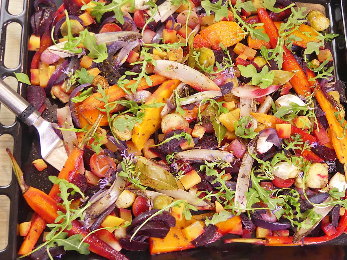 Vegan Retreat - Oven Roasted Roots and Vegetables - image 5 - student project