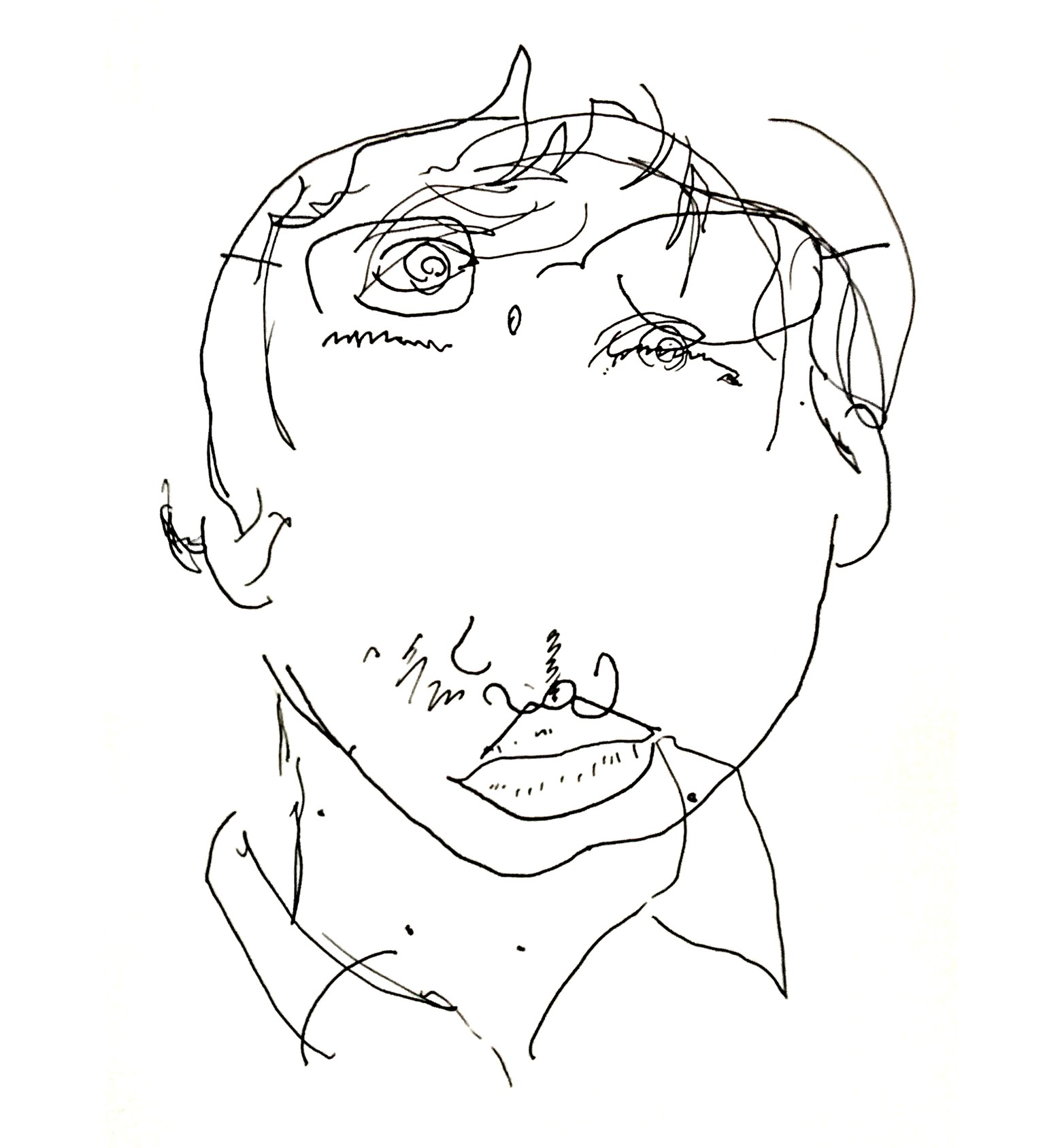 – Blind Contour – - image 1 - student project