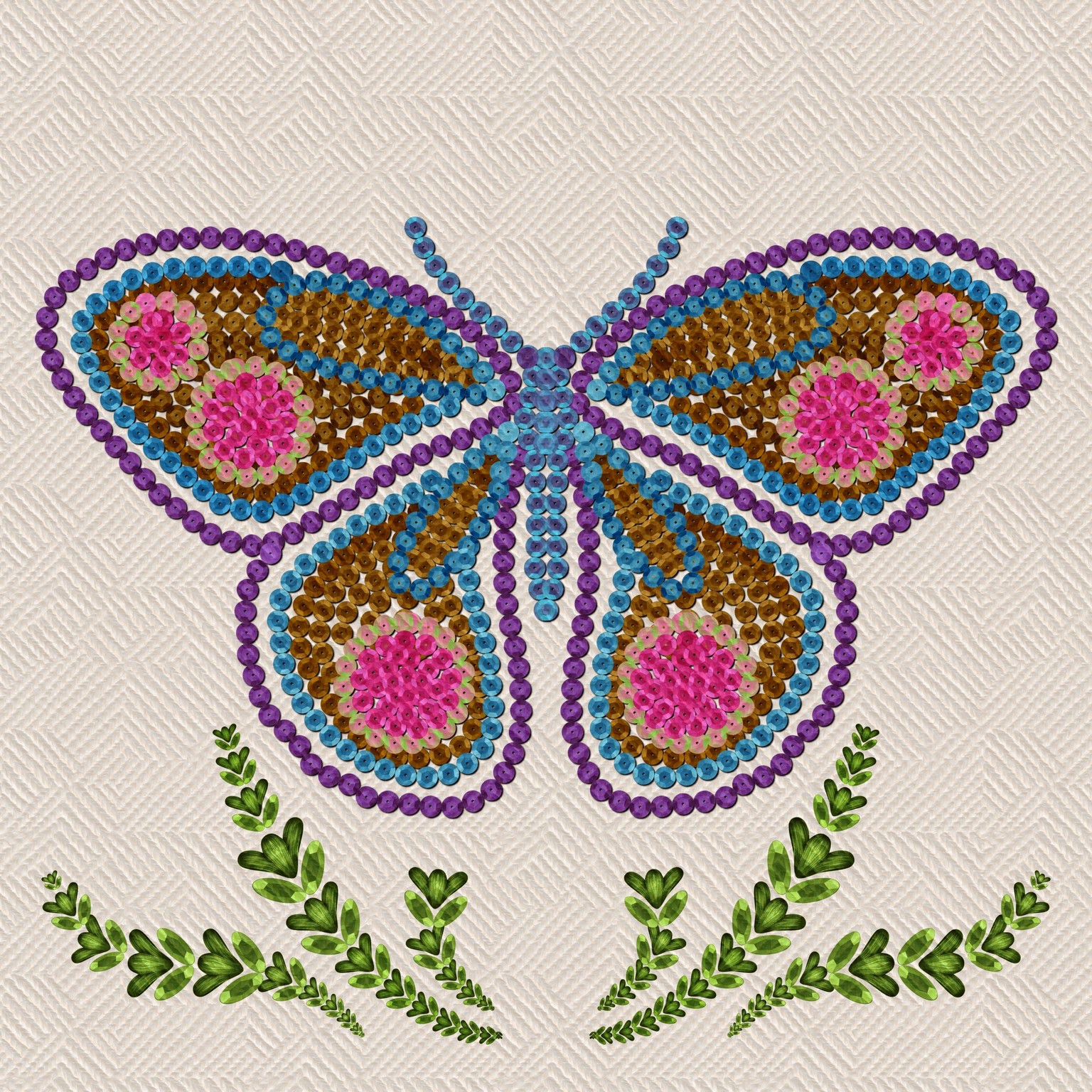 Sequin Embroidery Project - image 1 - student project