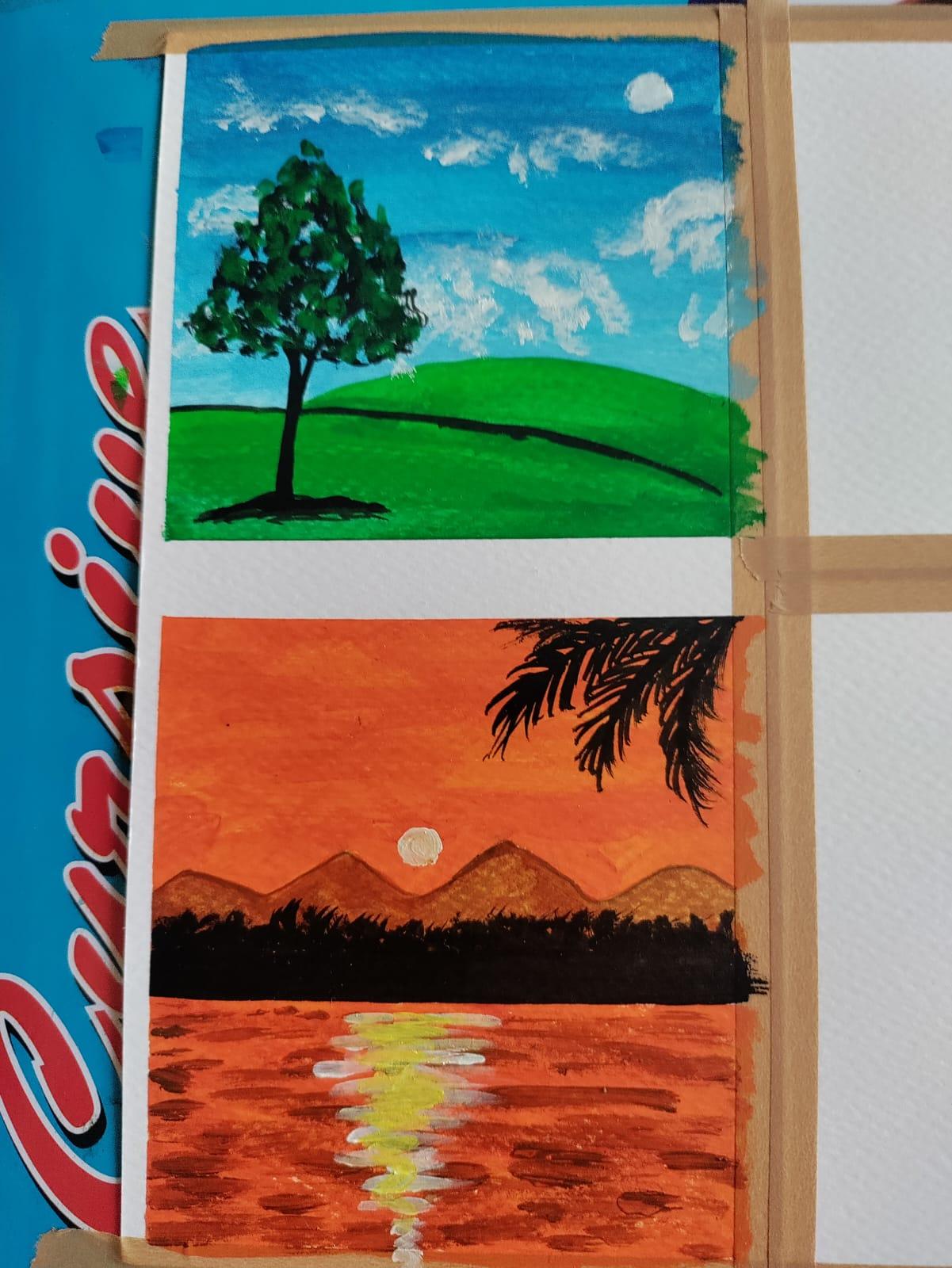 Poster Color Painting - image 1 - student project