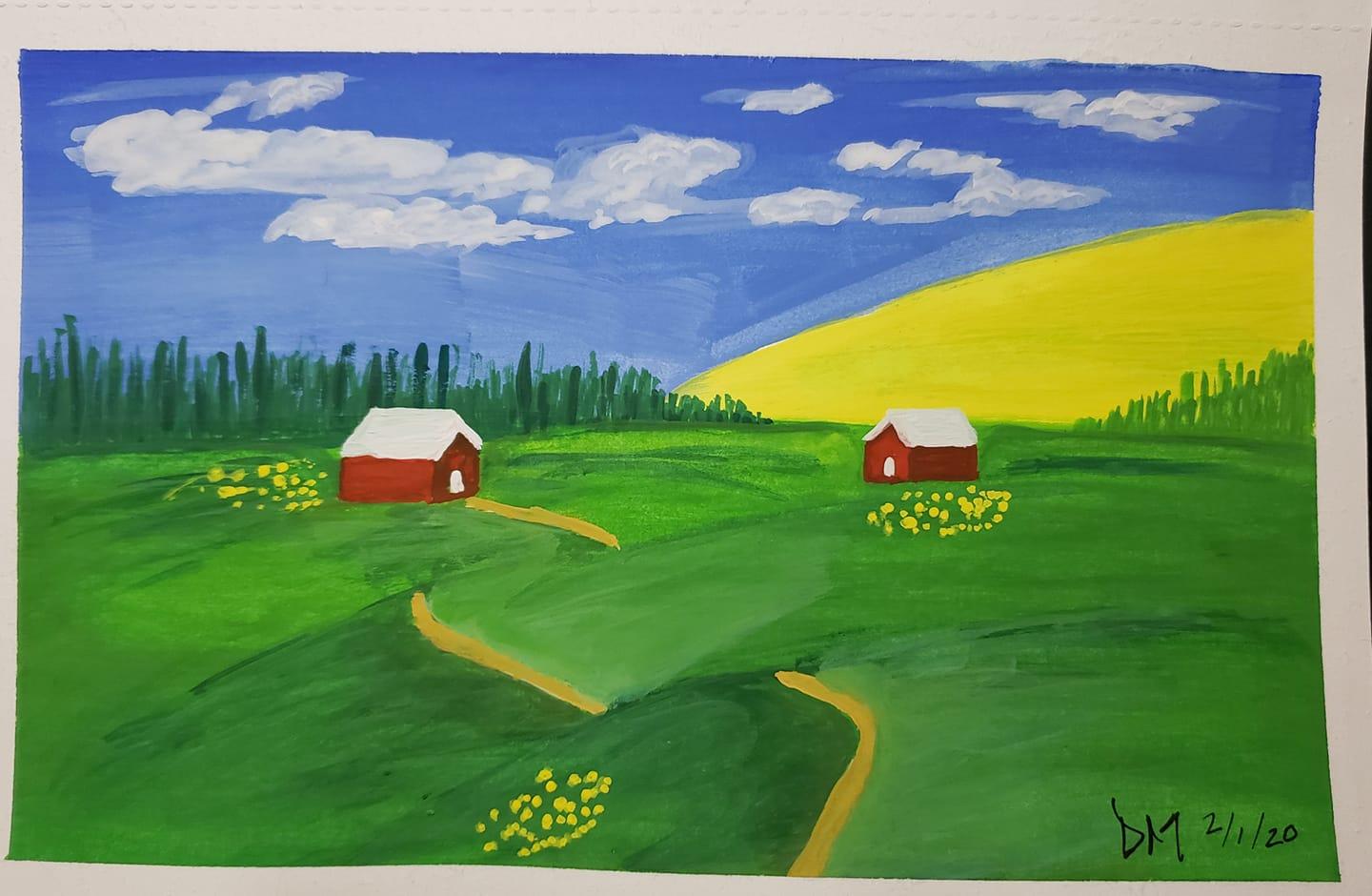 My tutorial paintings - image 3 - student project