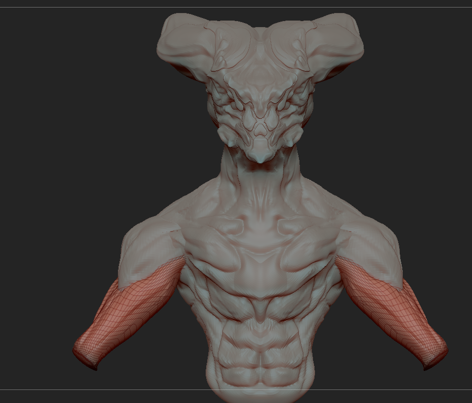 First Attempt with Zbrush - image 2 - student project