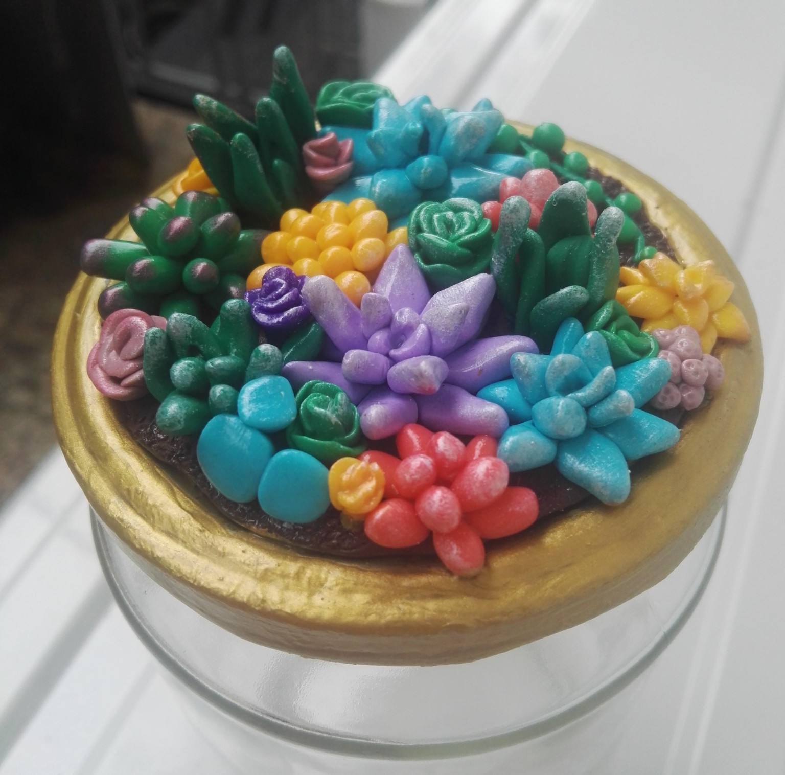 Succulent Garden Jar - image 1 - student project