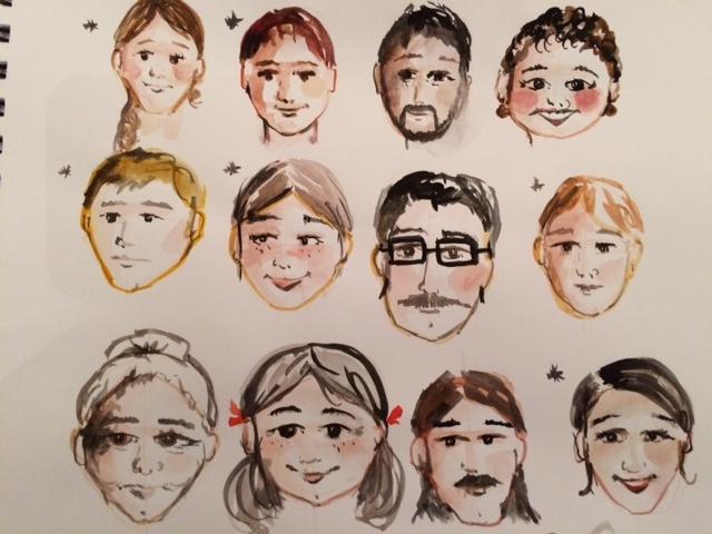 Little faces - image 1 - student project