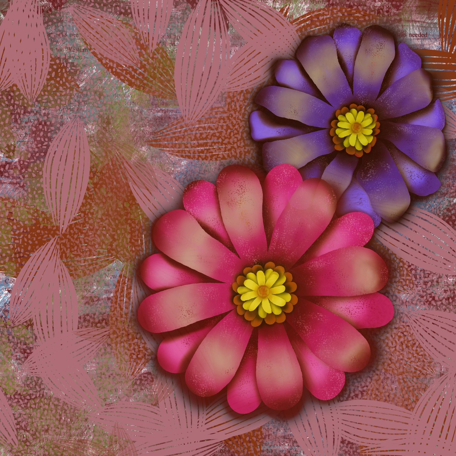 Paper flowers - image 4 - student project