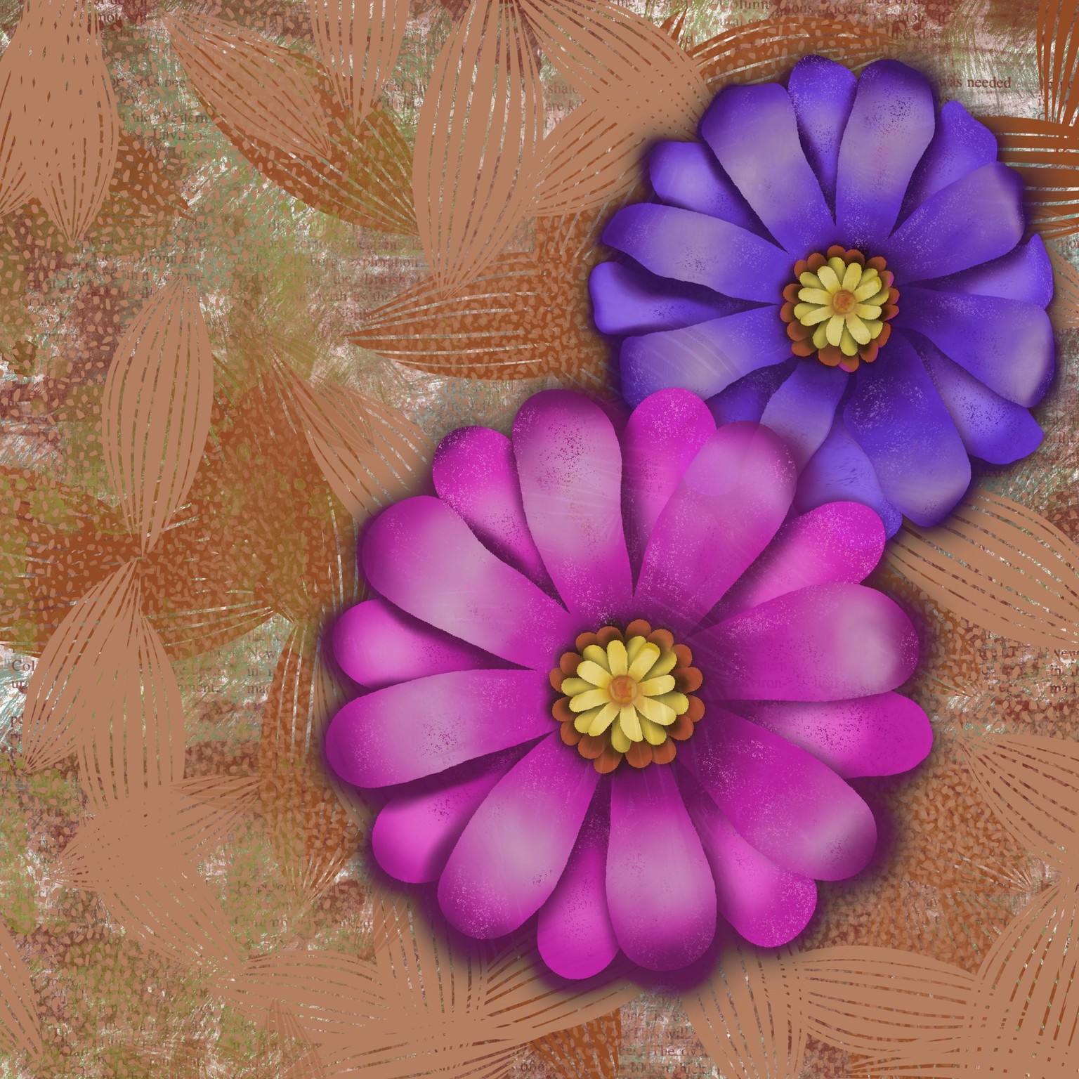 Paper flowers - image 2 - student project