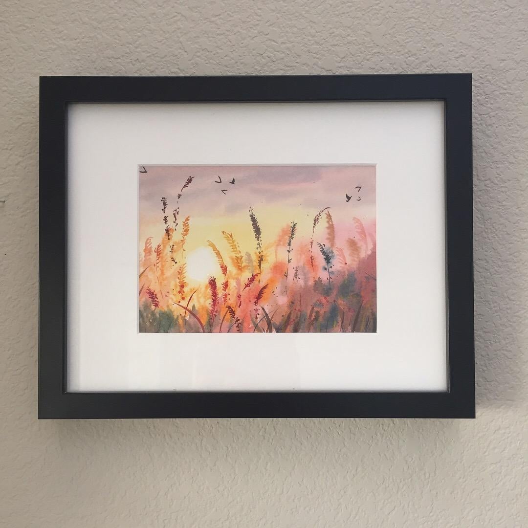 Field at sunset by @artbyjlan :) - image 3 - student project