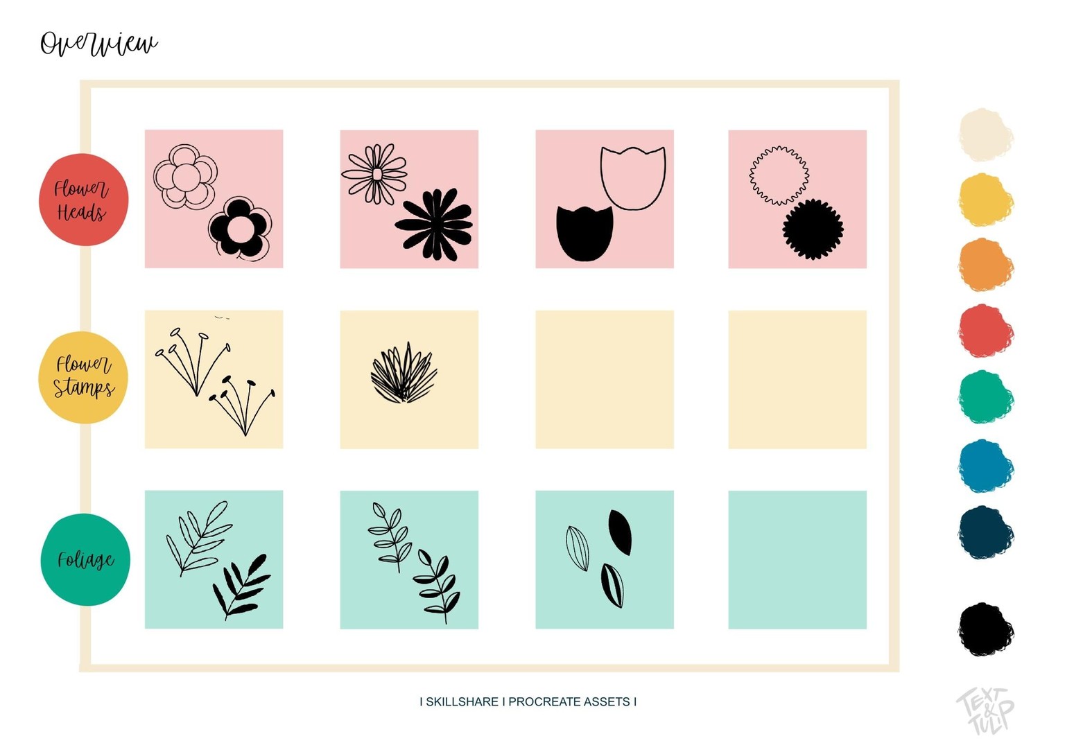 Flower Stamps - image 1 - student project