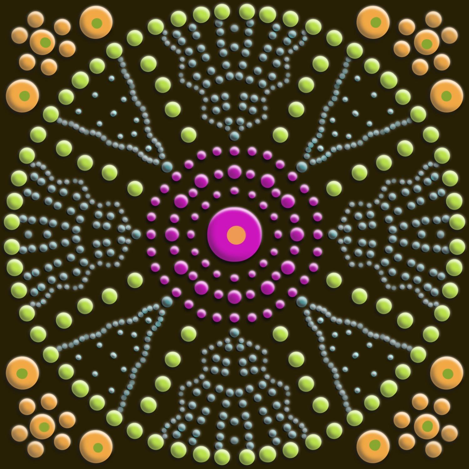 My project Dot Mandalas - image 1 - student project