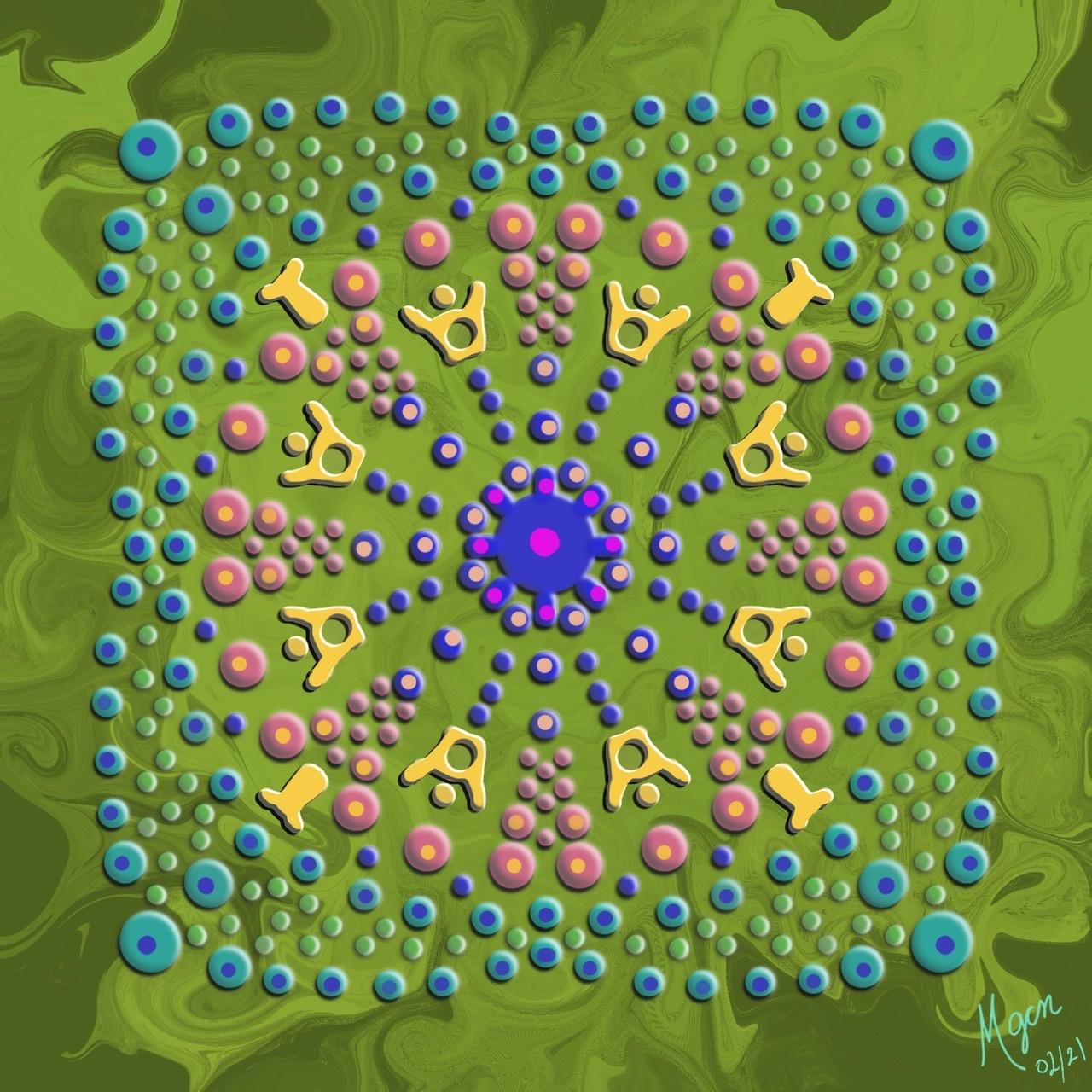 My project Dot Mandalas - image 2 - student project
