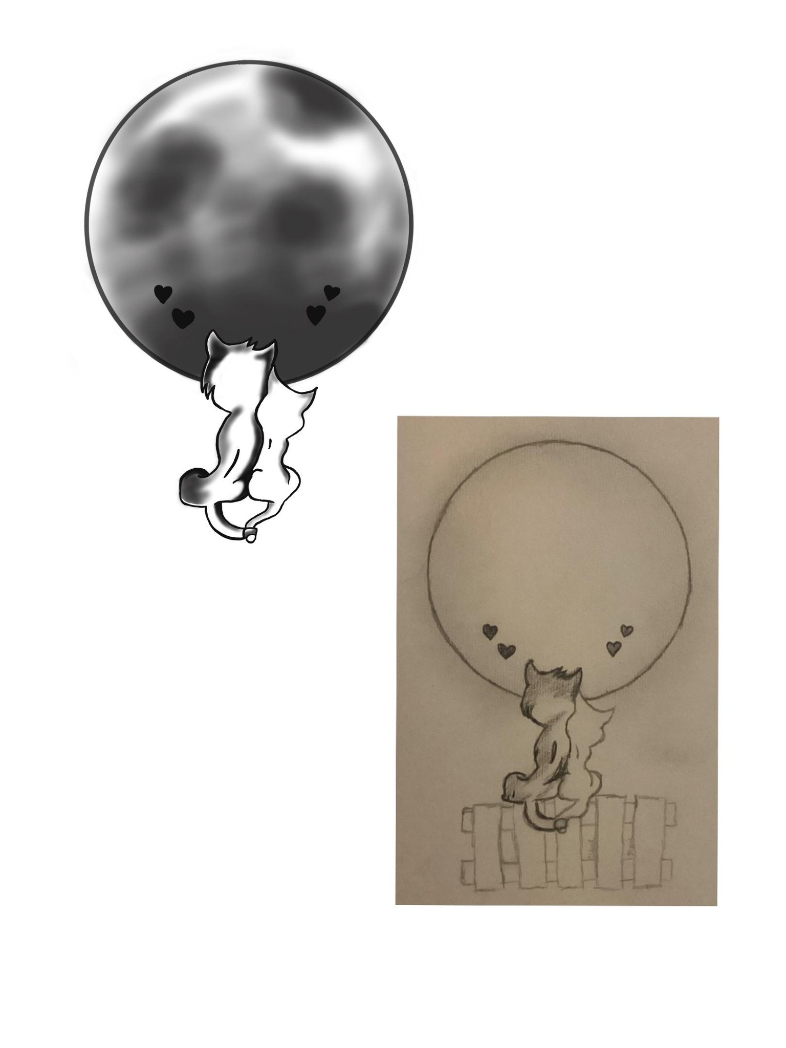 My attempt at turning a drawing into a tattoo - image 1 - student project