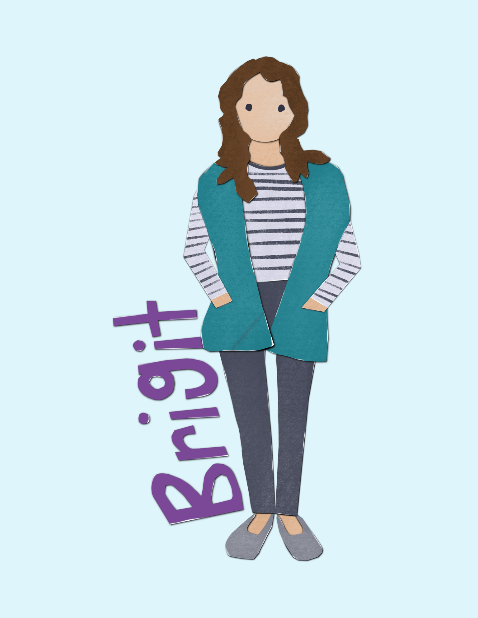 Paper doll Brigit - image 1 - student project