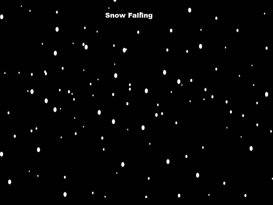 Snow Falling - image 1 - student project
