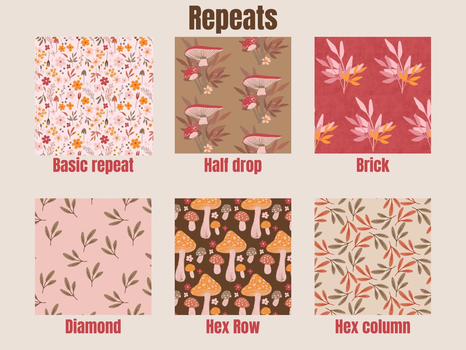 Autumn Pattern Project - image 2 - student project