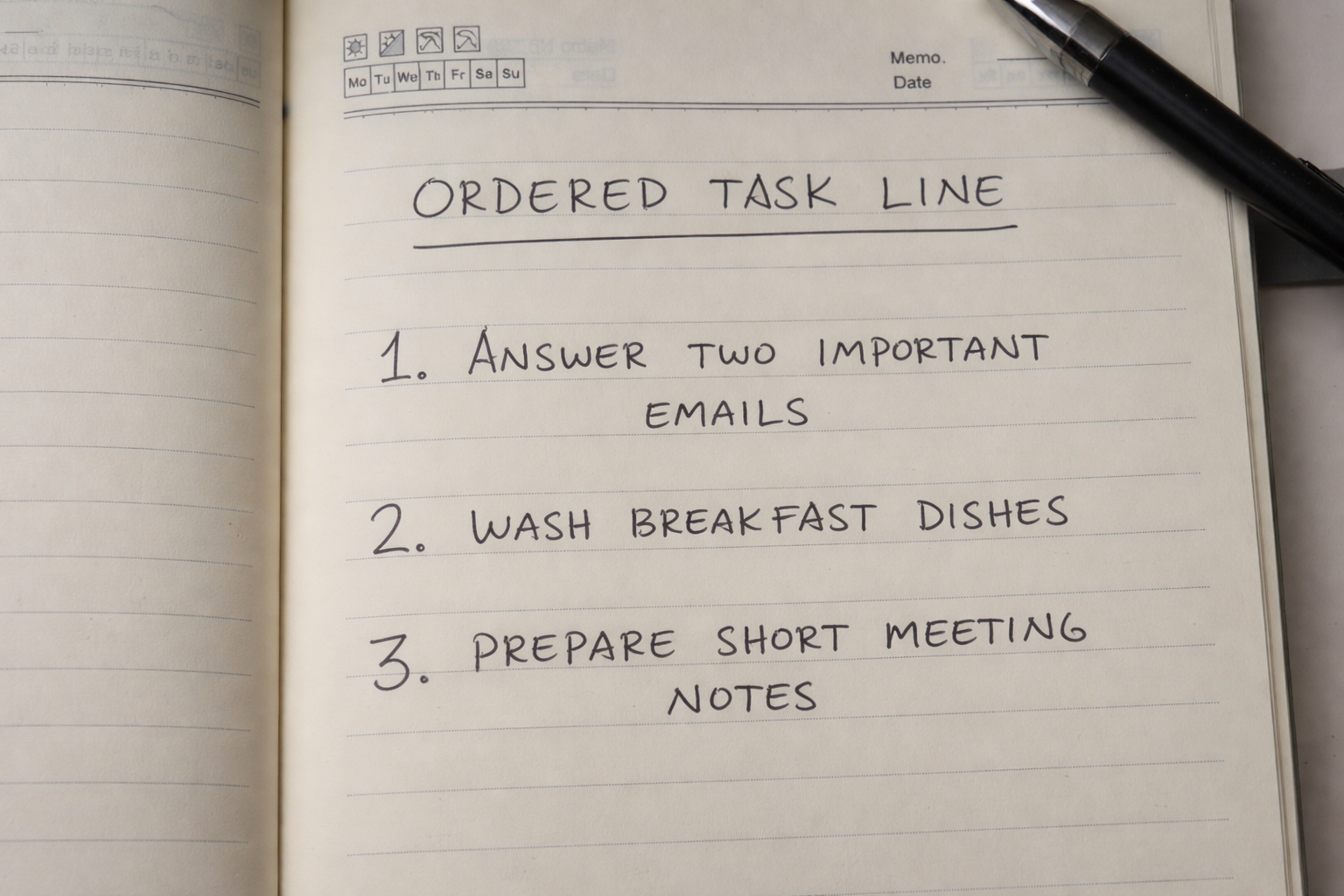 Ordered Task Line - image 1 - student project