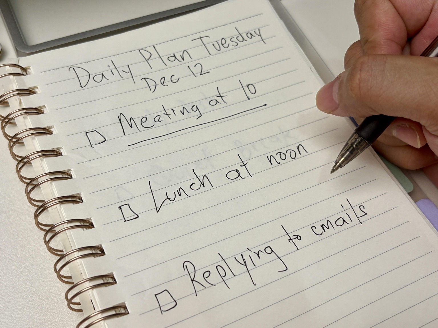 Daily Plan Tuesday - image 1 - student project