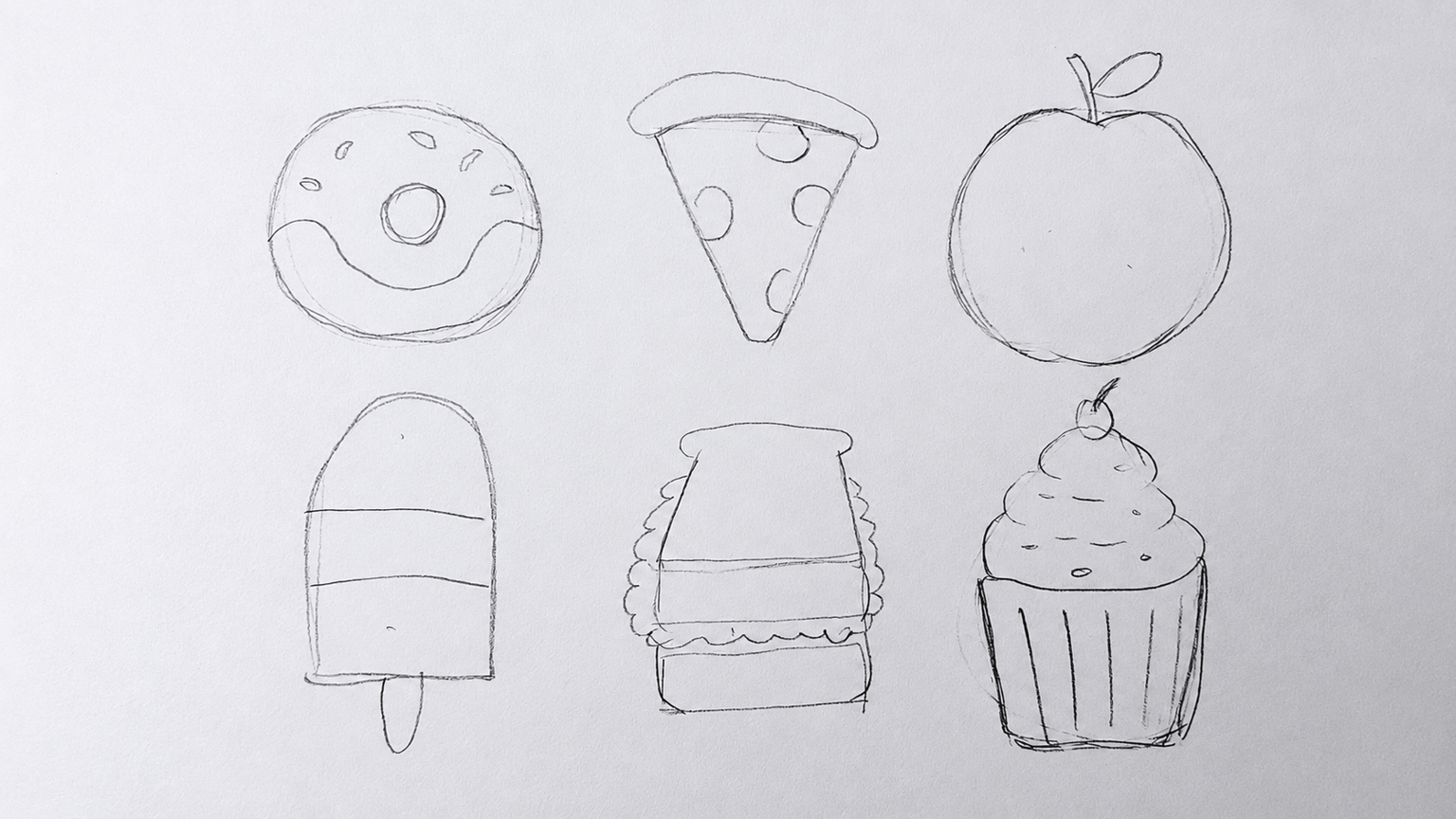 Food Doodle Set - image 1 - student project