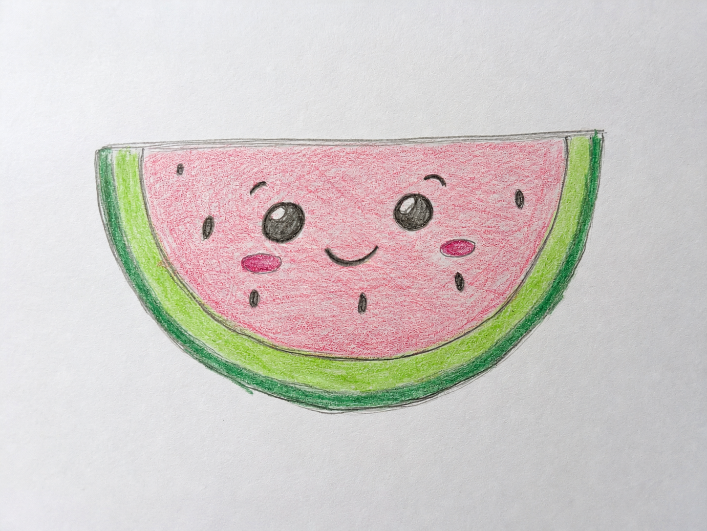 Watermelon Character - image 2 - student project