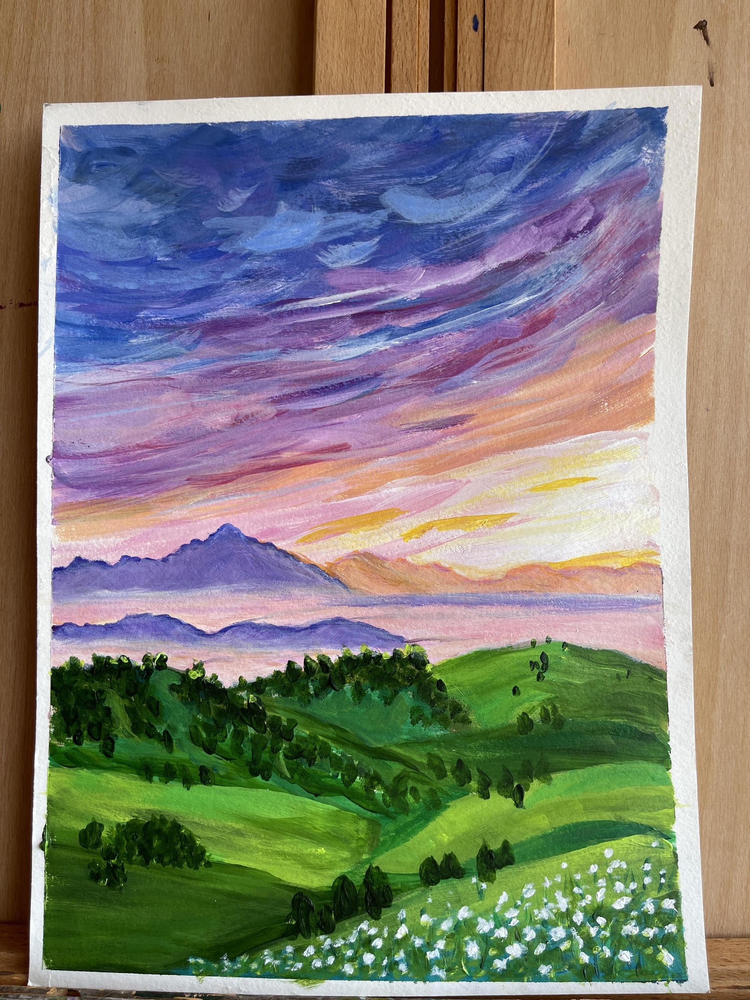 Sunset Cloud - image 1 - student project