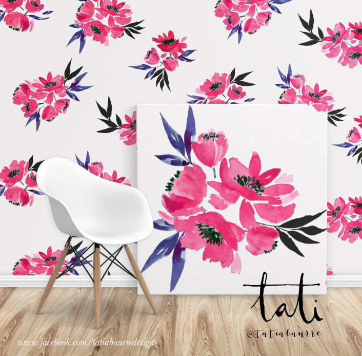 Floral bouquet pattern - image 6 - student project