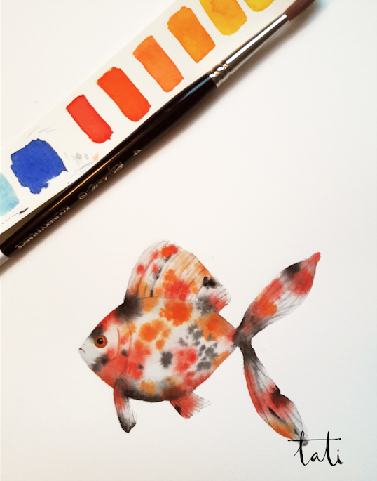 Goldfish trio - image 1 - student project