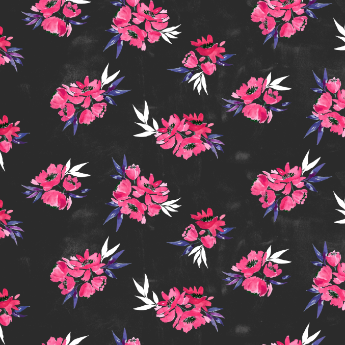 Floral bouquet pattern - image 3 - student project