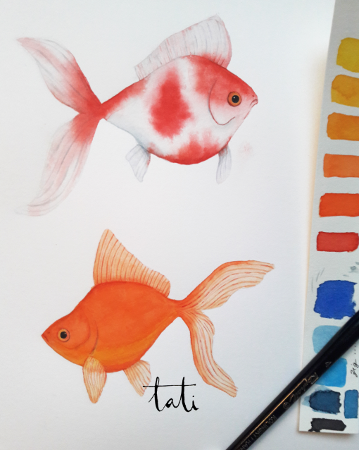 Goldfish trio - image 2 - student project