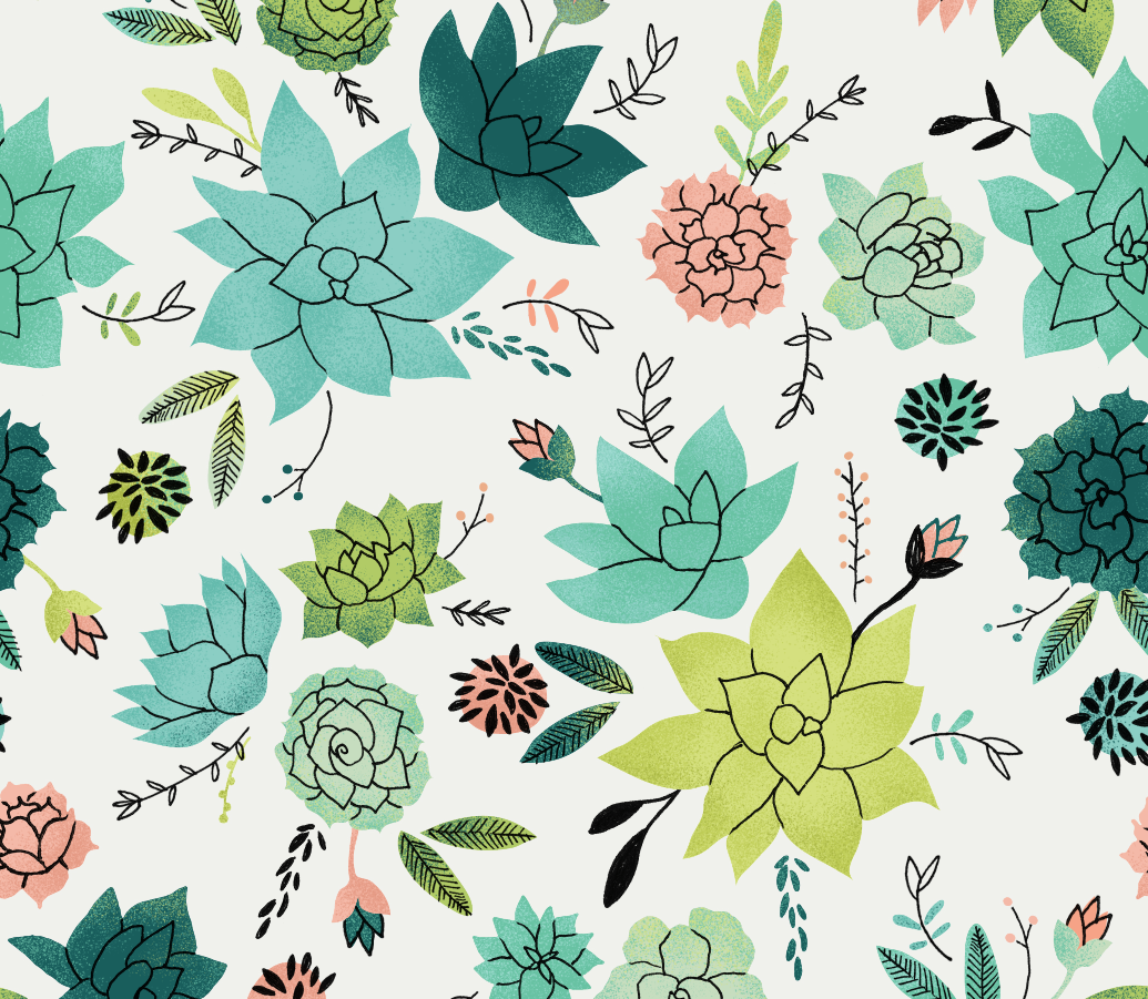 The Succulents (& new Orchid pattern) - image 6 - student project