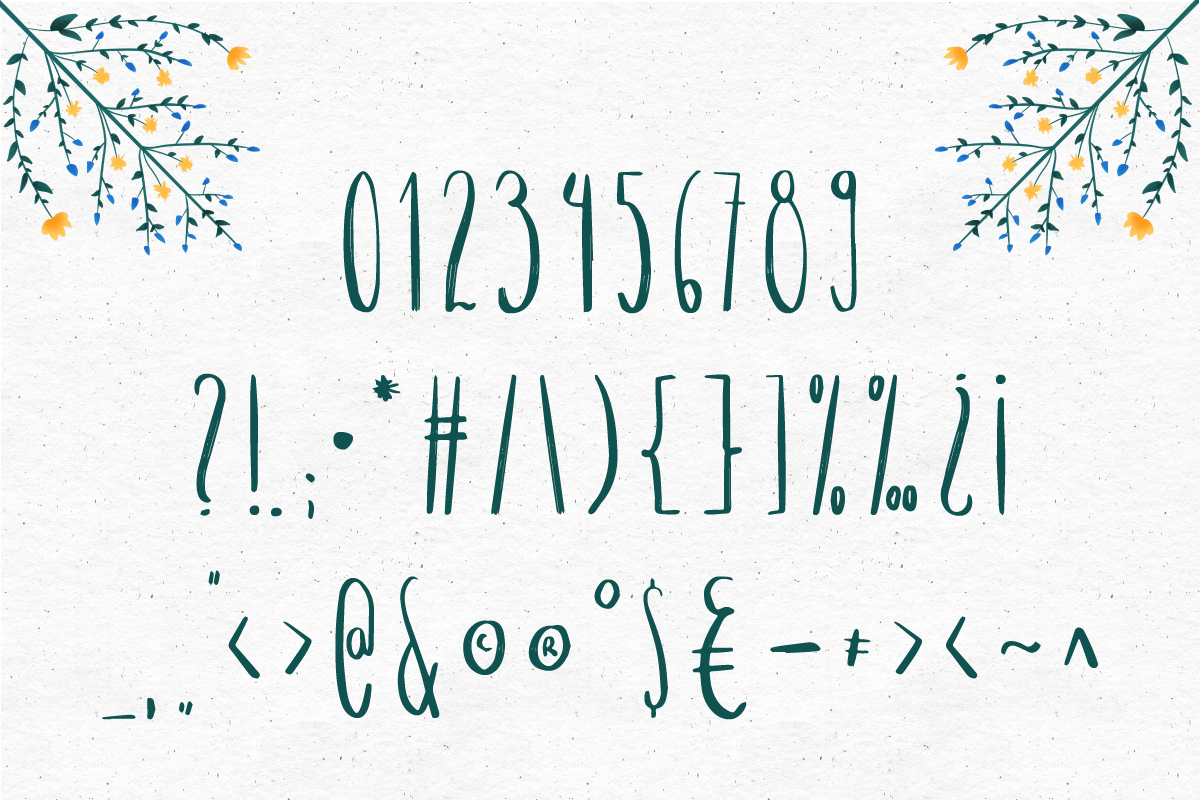 Stories Font - image 3 - student project